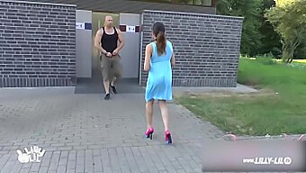 Public Parking Lot Anal Sex With German Teen Amateur