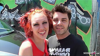 Vintage Redheaded Teen Gets Picked Up In Abandoned Location For Sexual Encounter