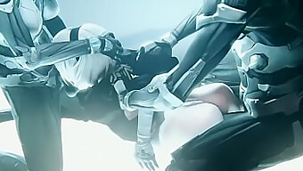 Nier Automata 2b Robots Sensuelle Udforskning