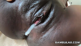 Afrikan Ebony: Kotitekoinen Creampie Kokoelma