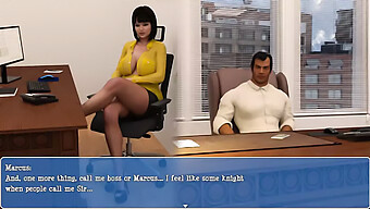 La Secretaria De Oficina Y La Ama De Casa Se Entregan A Una Acción 3d Caliente. ¡no Te Pierdas Esta Escena Caliente!