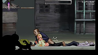 A Blonde Girl Engages In Hardcore Sex With Zombies And Well-Endowed Partners In A Hentai Game