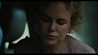 Nicole Kidman in a sensual handjob scene from the film "The Killing of a Sacred Deer" (2017)