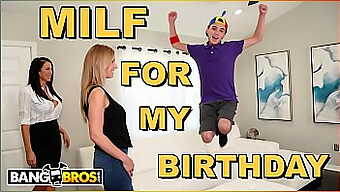 Juan El Caballo Loco Celebrates His Birthday With A Steamy Encounter With A Busty Milf, Reagan Foxx, In This Sizzling Bangbros Video