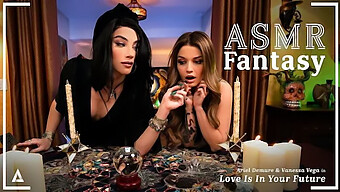 Ariel Demure, The Trans Fortune Teller, Pleases Her Satisfied Customer With Sensual Asmr Fantasy