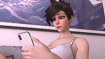 A Desperate Masturbate Session In The World Of Overwatch