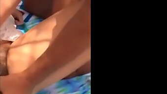 Amateur Couple Engages In Dogging And Public Sex On A Beach