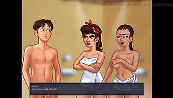 Summer Adventure: College Lad With Massive Member In Erotic Cartoon Series