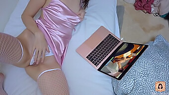 Watching Her Reach Orgasm In Lingerie