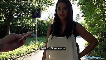 Chloe Lamour, A Public Agent With Voluptuous Breasts, Receives An Ejaculation For Financial Compensation In A Video Featuring A Point-Of-View Perspective.