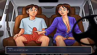 Summer Fun With A Beautiful Woman In Hentai Game