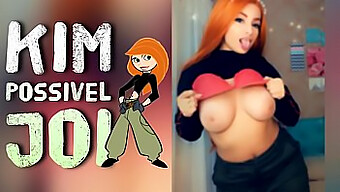 Cô Gái Cosplay Kim Possible Đưa Ra Hướng Dẫn Thủ Dâm Khó Tính Bằng Tiếng Bồ Đào Nha