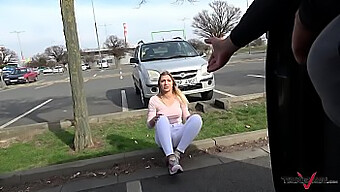 A Blonde Who'S Not Entertained Gets A Ride In A Van And A Romp With A Big Penis