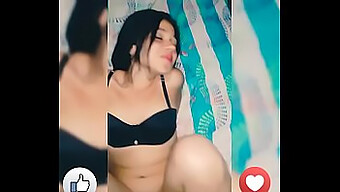 Teen Girls Indulge In Steamy Facebook Encounter, Sucking And Blowing