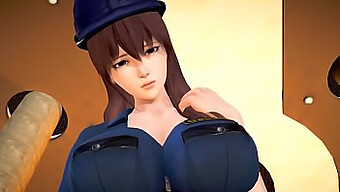 Amazing 3d Hentai Game With A Female Cop'S Intense Orgasm