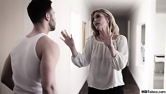 Stepson Assists Stepmom In Cheating With A Reluctant Partner