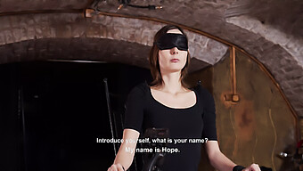 Interview With A Submissive Slave Under Blindfold