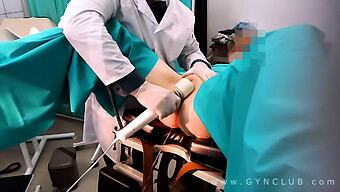 Latex And Bondage Sex In A Gynecological Setting