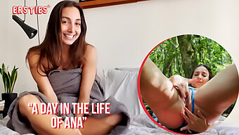 Las Aventuras Amateur De Ana B: Un Día Tentador En La Vida De Una Morena Tatuada