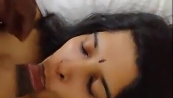 Desi Girl Enjoys Passionate Sex In Her Husband'S Car