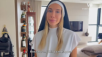 A voluptuous nun goes to great lengths to regain a man's trust