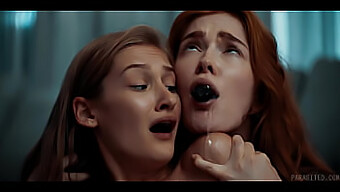 Jia Lissa ve Tiffany Tatum, Jia uzaylı bir parazit tarafından ele geçirilirken 69 ve BDSM ile eğleniyorlar